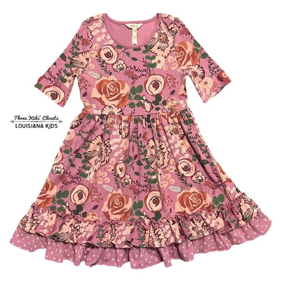 Matilda Jane 10Y or 12Y Odette Multi Floral Print Dress